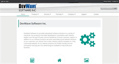 Desktop Screenshot of devwave.com