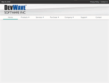 Tablet Screenshot of devwave.com